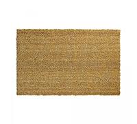 Jadorel Paillasson 80x150 cm Idéal pour Entrée, Paillasson en Coco, AZO Free® Paillasson Beige Motif Uni, Paillasson Rectangulaire, 5282