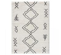 Jadorel - Tapis Design Ethnique Moderne Tapis Polypropylene - Tapis de Salon Berbére Rectangulaire à Poils Ras Idéal pour Le Salon, 5034