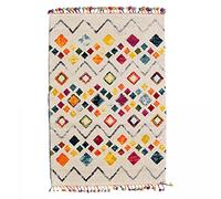 Jadorel - Tapis Entrée 80x150cm Tapis Multicolore Motif Berbère, Tapis de Forme Rectangulaire, 5203