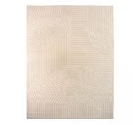 Jadorel tapis Grand Salon 200x290cm Beige Motif Graphique Rectangulaire