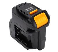 Jadpes 2 en 1 Adaptateur de Batterie, Autonomie Étendue pour Outils sans | Double connexion, puissance de sortie, compatible pour DCB180, DCB200, matériau ABS
