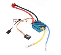 Jadpes 3S Contrôleur de vitesse électronique 160 A étanche brossé ESC avec prise en T 5 V 1 A pour voiture télécommandée en mode optionnel 1/12