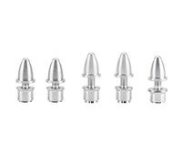 Jadpes Adaptateur d'hélice, 5pcs Matériau en métal Supports d'hélice Adaptateurs d'hélice Accessoire RC Accessoire pour Moteur sans Balai en Aluminium Adaptateur pour Moteur sans