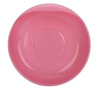 Jadpes Assiette Anti-éclaboussures Ronde Rouge, Vaisselle Antidérapante pour Personnes Âgées avec Base à Ventouse