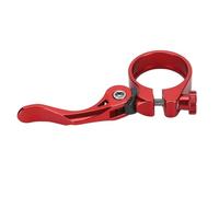 Jadpes Collier de Selle de Vélo 34.9mm, Léger Design pour Vélo (rouge) | Aluminum alloy material, Stable connection, Compatible with various bike seats