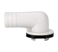 Jadpes Connecteur de Sortie de Drain, 19mm Climatisation Diamètre de la buse de drainage Sortie de l'eau externe Outil de drainage Universel pour la Cuisine à Domicile Bashroom Tuyau de