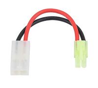 Jadpes Convertisseur d'adaptateur de Fil de câble, câblage de Transfert électrique de Fil de câble de 16AWG Grand mâle/Femelle à Mini Femelle/mâle à Un câble d'extension(#2)