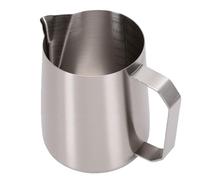 Jadpes Milk Frothing Pitcher with Goose Neck Spout | Acier inoxydable 304, construction monobloc, usage polyvalent, nettoyage facile, idéal pour barista.