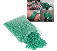 Jadpes Perles de Cire de modèle de bâti de Bijoux, Cire modèle de Moulage de Cire de modèle de Perle d'injection de précision Professionnelle Universelle 316-2B(#2)