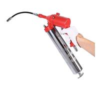 Jadpes Pistolet à Graisse pneumatique Manuel, Pistolet à Graisse pneumatique à Une Main avec Pompe à compresseur pneumatique avec kit d'extension Outil Domestique Pistolet à Grai