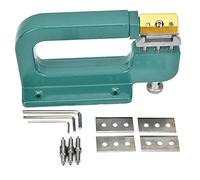 Jadpes Séparateur de Cuir, en Cuir Splitter Craft Machine, Leather Craft Edge Skiving Machine Leather Repair Splitter Skiver Tool DIY Leather Art Leather Goods Peeling Machine