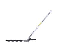 Jadpes Tête de Taille-haie Réglable avec Perche (26 * 9mm) | Acier au manganèse, branches hautes faciles à atteindre, adapté à la taille et à la tonte