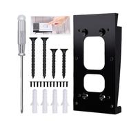 Jadpes Vidéophone avec Support de Montage Antivol (BYBB FOR RING) | ABS résistant aux intempéries, ajustement précis pour les surfaces inégales, installation facile avec kit complet