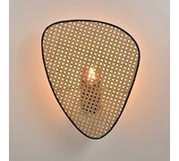 Jadssox Applique Murale postmoderne géométrique Applique Murale en rotin Fait Main, luminaire de Salon en Bambou Fait Main pour Salon Salle à Manger Couloir décor à la Maison