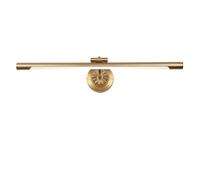 Jadssox Lampes frontales miroir en cuivre LED Vanity Light Luminaires de salle de bain réglables, éclairage d'image et d'affichage de cadre, applique murale de vanité moderne pour salle de bain dressi