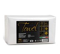 JaDy - 60 serviettes jetables serviette de table jetable serviette papier blanche serviette jetable serviettes résistant serviettes de bain serviettes de coiffeur lingettes pour chien