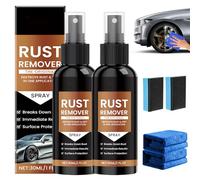 Jadyon 2Pcs Convertisseur De Rouille, Anti Rouille Metal, Antirouille, EnlèVe La Rouille en Spray, Antirouille Metal, Anti-Rouille Voiture, Rust Remover Spray, pour MéTal, Outils, Voitures