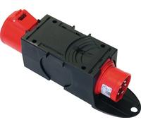 Adaptateur CEE 16 A, 32 A 5 pôles PCE 9437420 400 V rouge, noir 1 pc(s)