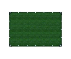 Jäger Direkt Bâche en tissu olive 5x6m stabilisée UV, œillets tous les 50 cm Quantité:1