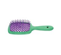 Jäneke Brosse SUPERBRUSH Vert/Violet Démêle doucement et efficacement