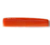 Jäneke Peigne à cheveux COLOURED Arancio Orange 20 cm pour homme et femme - Denture fine et large (803 ARA)