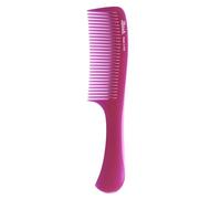 Jäneke Peigne à poignée Coloured Fuxia Pink 22,5 cm, compact, denture large (825 FUX)