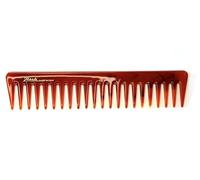 Jäneke Peigne de coiffage AMBER Supercomb d'environ 19 cm Peigne à cheveux en continu à dents extra grosses Couleur ambre (71 AMB)