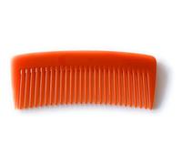 Jäneke Peigne de poche COLOURED Arancio Orange 12,2 cm Peigne à cheveux compact à dents larges (855 ARA)