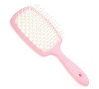Jäneke Brosse à cheveux Superbrush – grande brosse plate pour cheveux – Rose pastel
