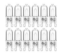 Jaenmsa Ampoule G9 40W 230V Dimmable Blanc Chaud, Ampoule Halogène G9 Tolérance de 300°C, Ampoule Four Pour Four Micro-ondes Cuisinière Plafonniers, Lot de 12