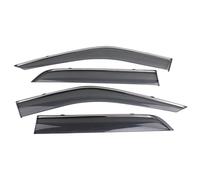 Jaeooai Pour Explorer pour Sport 2016 2017 Auvents de pare-brise en plastique ABS pour évent Pare-soleil Pluie Bouclier Déflecteur Couvre 4 Pièces
