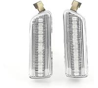 Jaeooai Témoin de rétroviseur latéral pour A8 S8 4E D3 pour Quattro 2003-2009 Feux position latéraux Clignotants pour feux Indicateur de rétroviseur extérieur(Blanc)