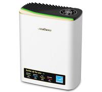 Jafända Purificateur d'air HEPA pour allergiques, purificateurs d'air avec diffuseur d'aromathérapie et filtre à charbon actif, élimine 99,97% des moisissures, poussières et pollens, CADR 268 m³/h