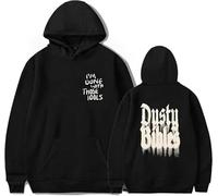 JAFCUE Europe Et Amérique Josiah Queen Merch Hoodie, 2D Imprimé Pullover Vintage, Unisex Hip Hop Harajuku Streetwear Sweatshirt(1,M)