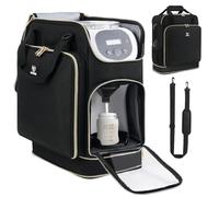 Jaffzora Étui de transport compatible avec la mini machine à mixeur Baby Brezza Formula Pro, sac de voyage isotherme avec bandoulière