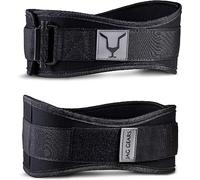 JAG GEARS Ceinture d'haltérophilie pour homme et femme - Autobloquante - Avec sangles d'haltérophilie et rembourrage en néoprène - Soutien dorsal - Pour entraînement, dynamophilie et squat