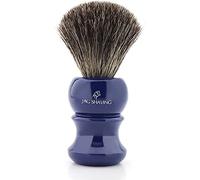 Jag Shaving Véritable blaireau de rasage humide - Manche en résine rouge brillant