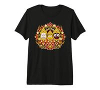 Jagannath Balabhadra Subhadra Dieu Hindou Mythologie Indienne T-Shirt Haut de Gamme