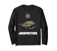 Jagdpanther - Véhicule Militaire de Chasseur de Chars Allemand de la Seconde Guerre Mondiale Manche Longue