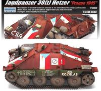 Jagdpanzer 38(T) Hetzer Prague 1945 Char 1:35 Kit De Modèle En Plastique ACADEMY