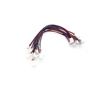 JAGETRADE 10 Pcs JST-XH Plug 2S Lipo Balance Wire Extension Lead 22cm for RC Car Plane