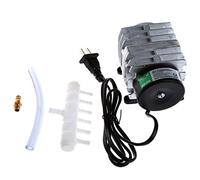 JAGETRADE Compresseur d'air électromagnétique 45L / Min 25W Aérateur de Pompe à air pour Bassin à oxygène d'aquarium