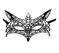 Jagowa 1 masque de bal masqué en dentelle pour femme, masque sexy en dentelle pour carnaval, bal de fin d'année, fête (style D renard)