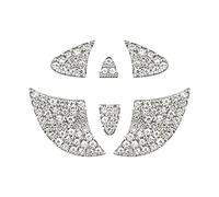 Jagowa Autocollant pour volant de voiture avec strass