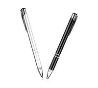 Jagowa Lot de 2 stylos à épingles rétractables en métal à paillettes pour projets de bricolage en vinyle