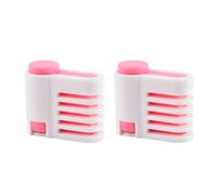 Jagowa Lot de 2 trancheuses à gâteaux pour toast - Aide à la superposition du pain - Outils de découpe à 5 couches