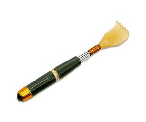 Jagowa Masseur de dos extensible et gratte-dos extensible Vert - Soulagement du corps et de la relaxation