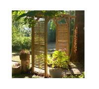 Jagram Arche de jardin bois avec treillis 228 x 229 cm - Henley Contemporary XL - 41951