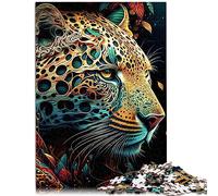 Jaguar 1000 Pièces Puzzles Adultes Puzzles Cadeaux Puzzle en Bois pour Adultes et Enfants à partir de 12 Ans Puzzle Home Decor29.5" x 19.7"/75 * 50cm.