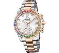 Jaguar acier inoxydable Montre femme multifonction argent or rose Connected D2UJ981/4